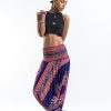 Women HaremPants | Dashiki Prints 2-In-1 Jumpsuit Harem Pants In Navy