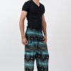 Men HaremPants | Paisley Men'S Harem Pants In Turquoise