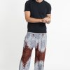 Men HaremPants | Marble Mandalas Men'S Harem Pants In Brown