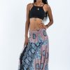 Women HaremPants | Mandala Elephant 2-In-1 Jumpsuit Elephant Pants In Silver Gray