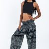 Women HaremPants | Marble Elephant Women'S Elephant Pants In Black