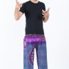 Men HaremPants | Tribal Chakras Men'S Harem Pants In Purple