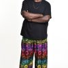 Men HaremPants | Plus Size Rainbow Elephant Men'S Elephant Pants In Purple