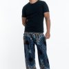 Men HaremPants | Paisley Mandalas Men'S Harem Pants In Gray