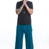 Men HaremPants | Cotton Men Harem Pants In Solid Blue