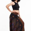 Women HaremPants | Peacock Eye 2-In-1 Jumpsuit Harem Pants In Black