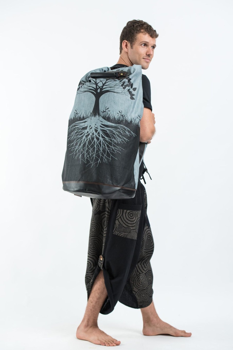 Accessories HaremPants | Tree Of Life Gear Backpack Denim