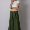 Women HaremPants | Women'S Thai Harem Palazzo Pants In Solid Green