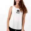 Women HaremPants | Loose Soft Vintage Style Women'S Tank Tops Dream Catcher White