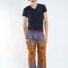 Men HaremPants | Geometric Mandalas Men'S Harem Pants In Bronze