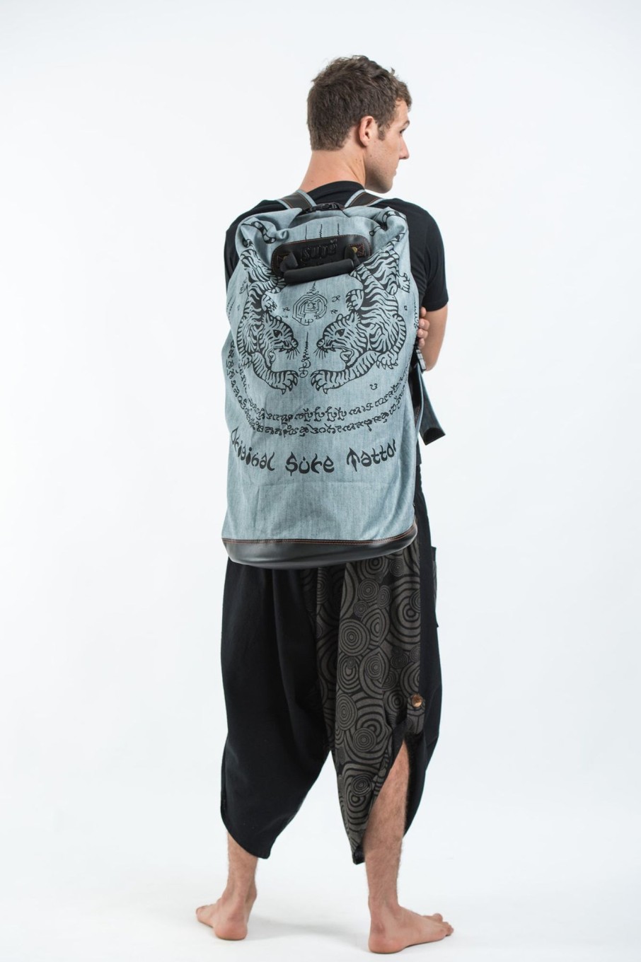 Accessories HaremPants | Thai Tattoo Gear Backpack Denim