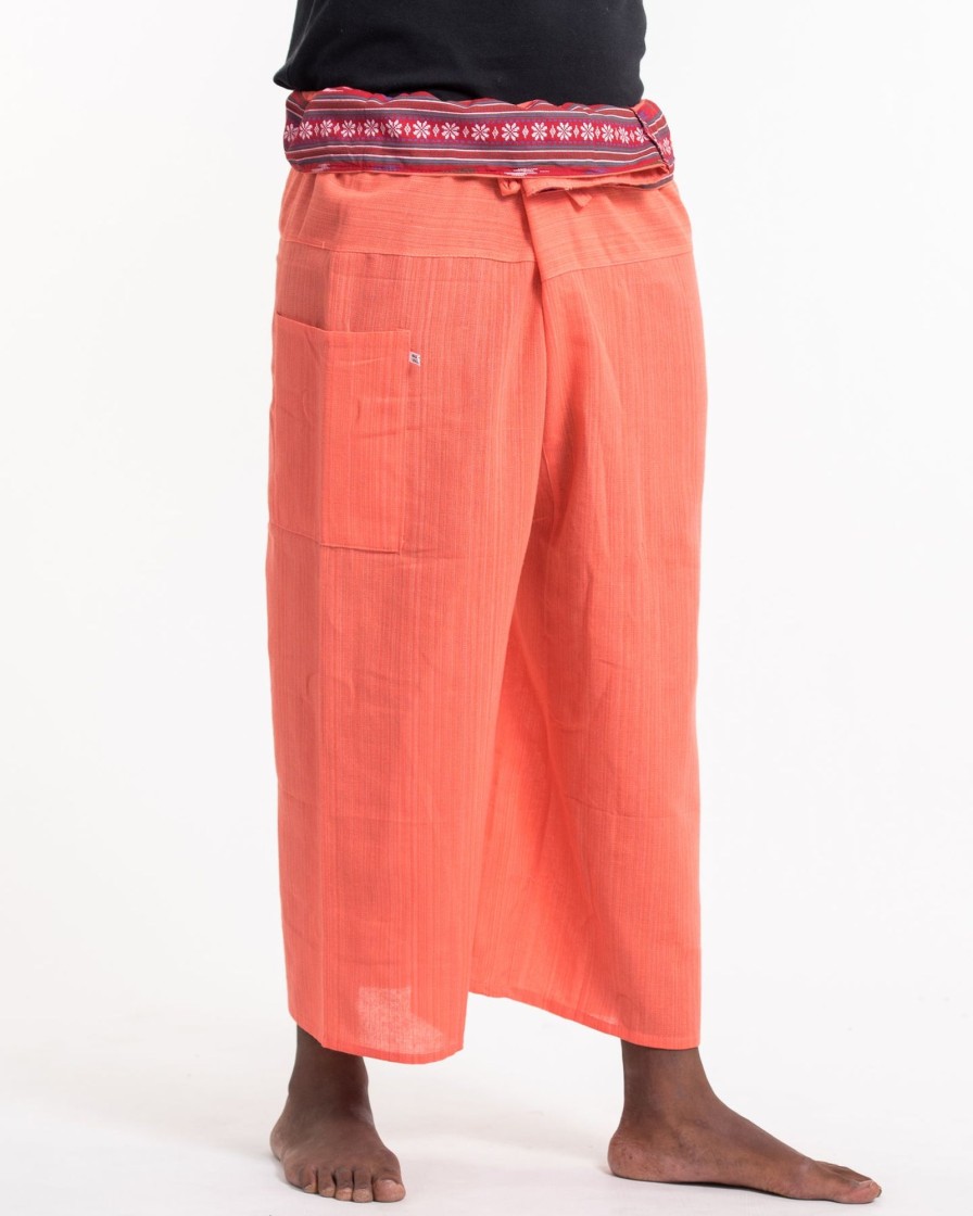 Men HaremPants | Unisex Thai Fisherman Pants In Peach