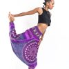 Women HaremPants | Tribal Chakras 2-In-1 Jumpsuit Harem Pants In Purple