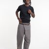 Men HaremPants | Unisex Thai Fisherman Pants In Gray