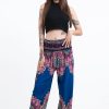 Women HaremPants | Peony Mandalas Women'S Harem Pants In Blue