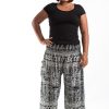 Women HaremPants | Plus Size Tribal Prints Women'S Harem Pants In Black