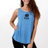 Women HaremPants | Loose Soft Vintage Style Women'S Tank Tops Dream Catcher Blue