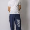 Men HaremPants | The Dragon Men'S Thai Yoga Pants In Navy