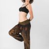 Women HaremPants | Peacock Eye Women'S Harem Pants In Brown